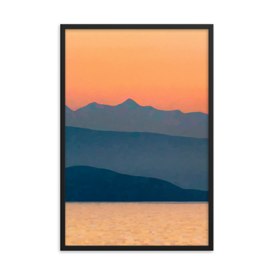 Mediterranean Framed Wall Art Print