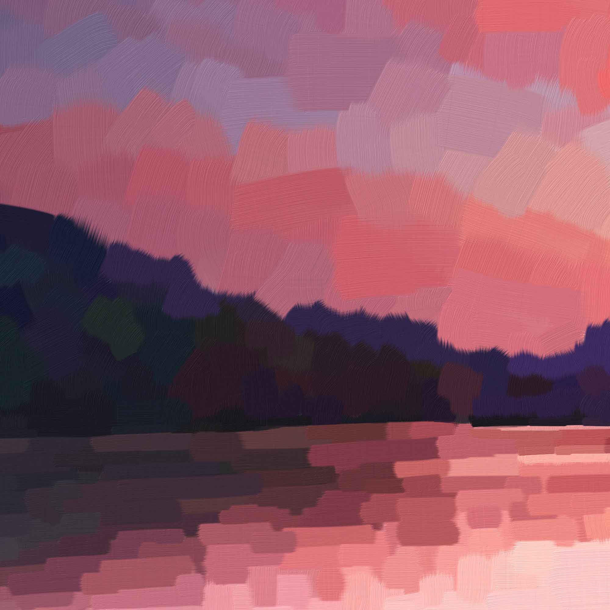 River Retreat Framed Wall Art Print